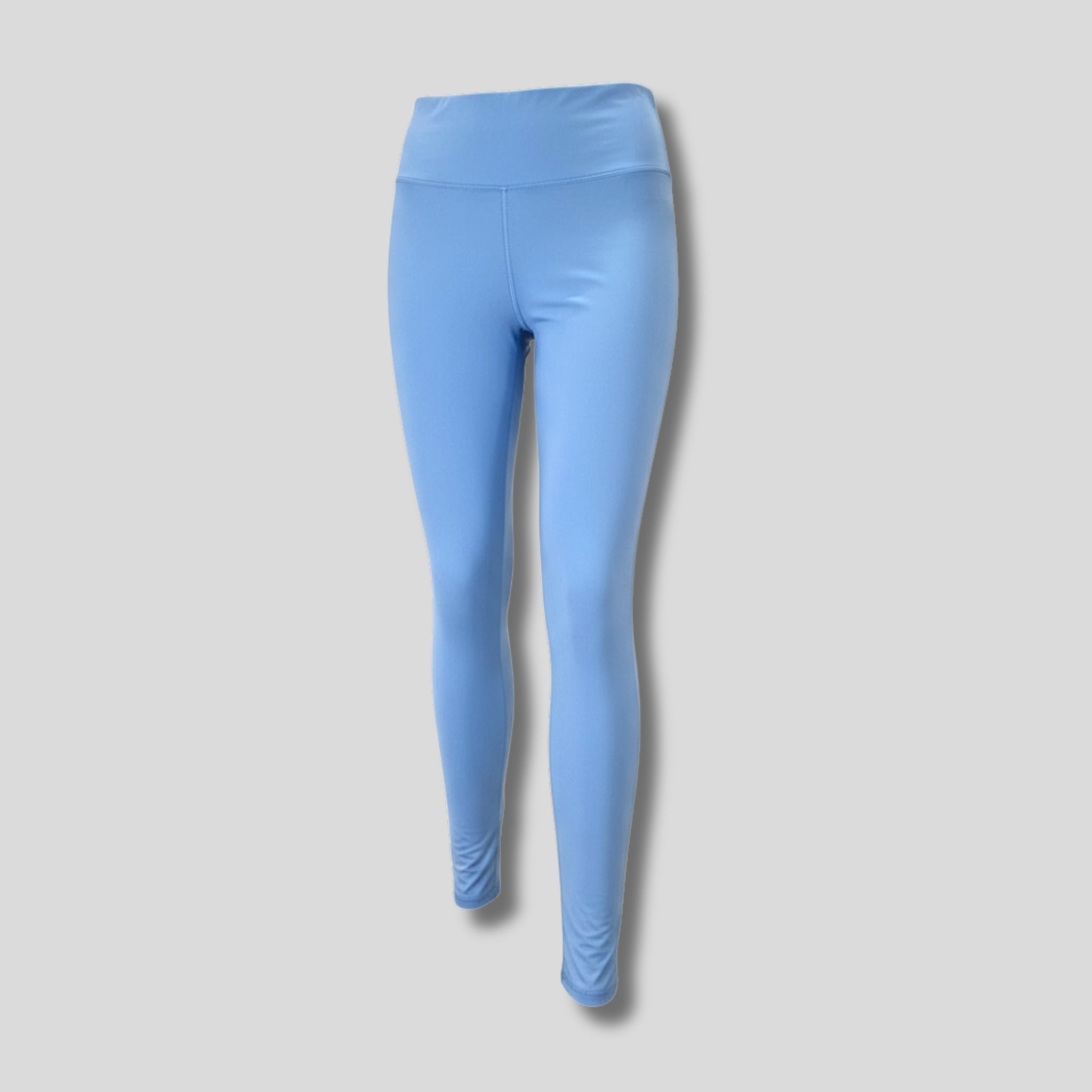 Blue Leggings Hiding Bella