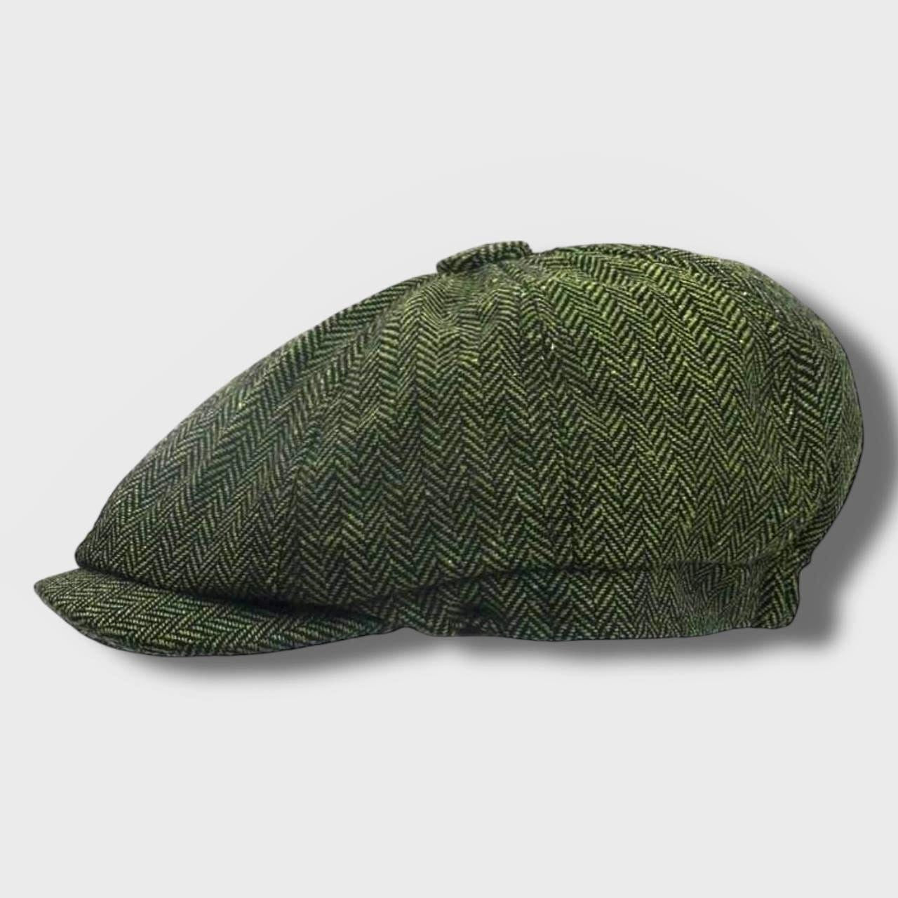 Newsboy Cap Vintage Green