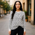 Long Sleeve Top Dalmatian
