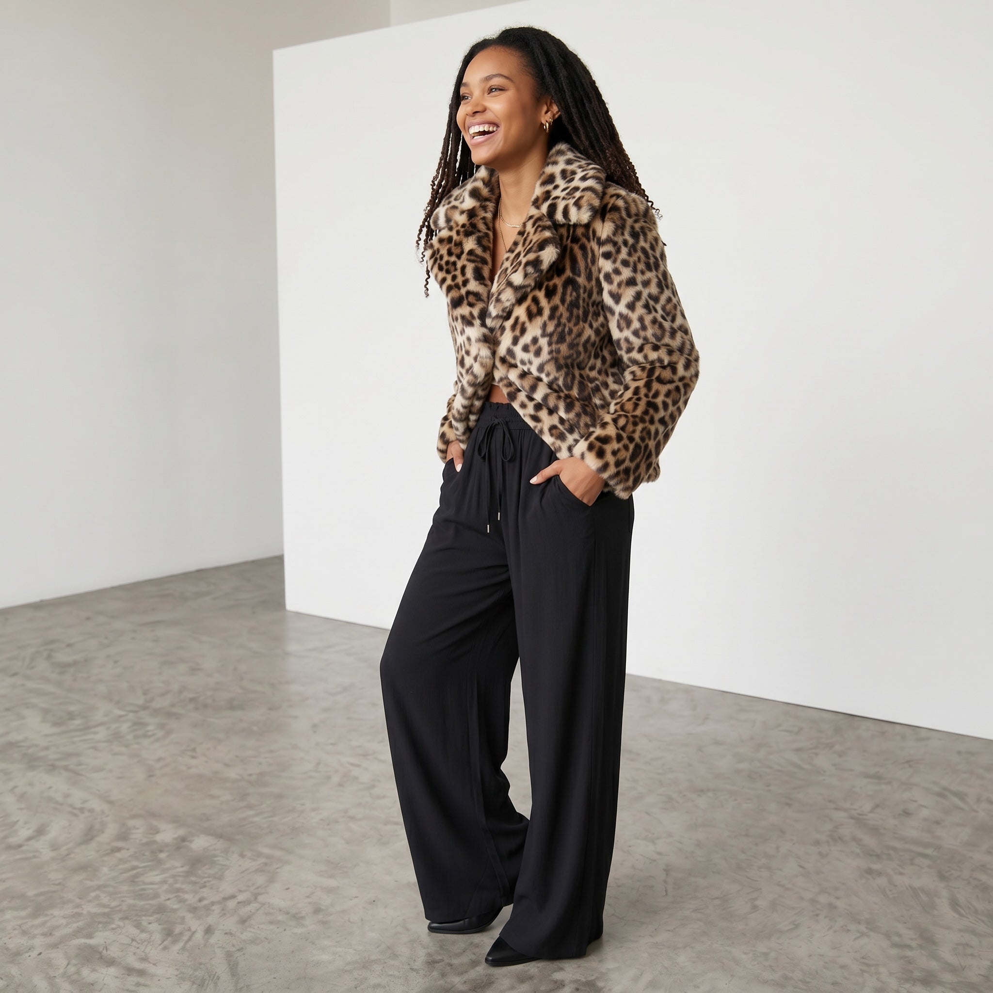 Vintage Leopard Coat