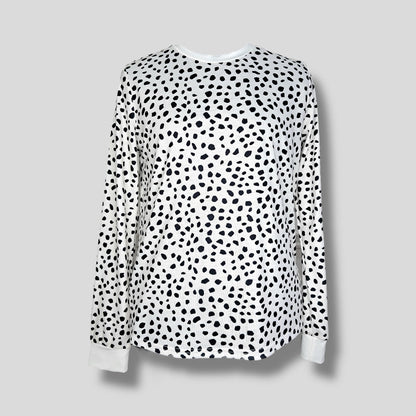 Dalmatian Long Sleeve Top Hiding Bella