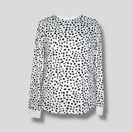 Dalmatian Long Sleeve Top Hiding Bella