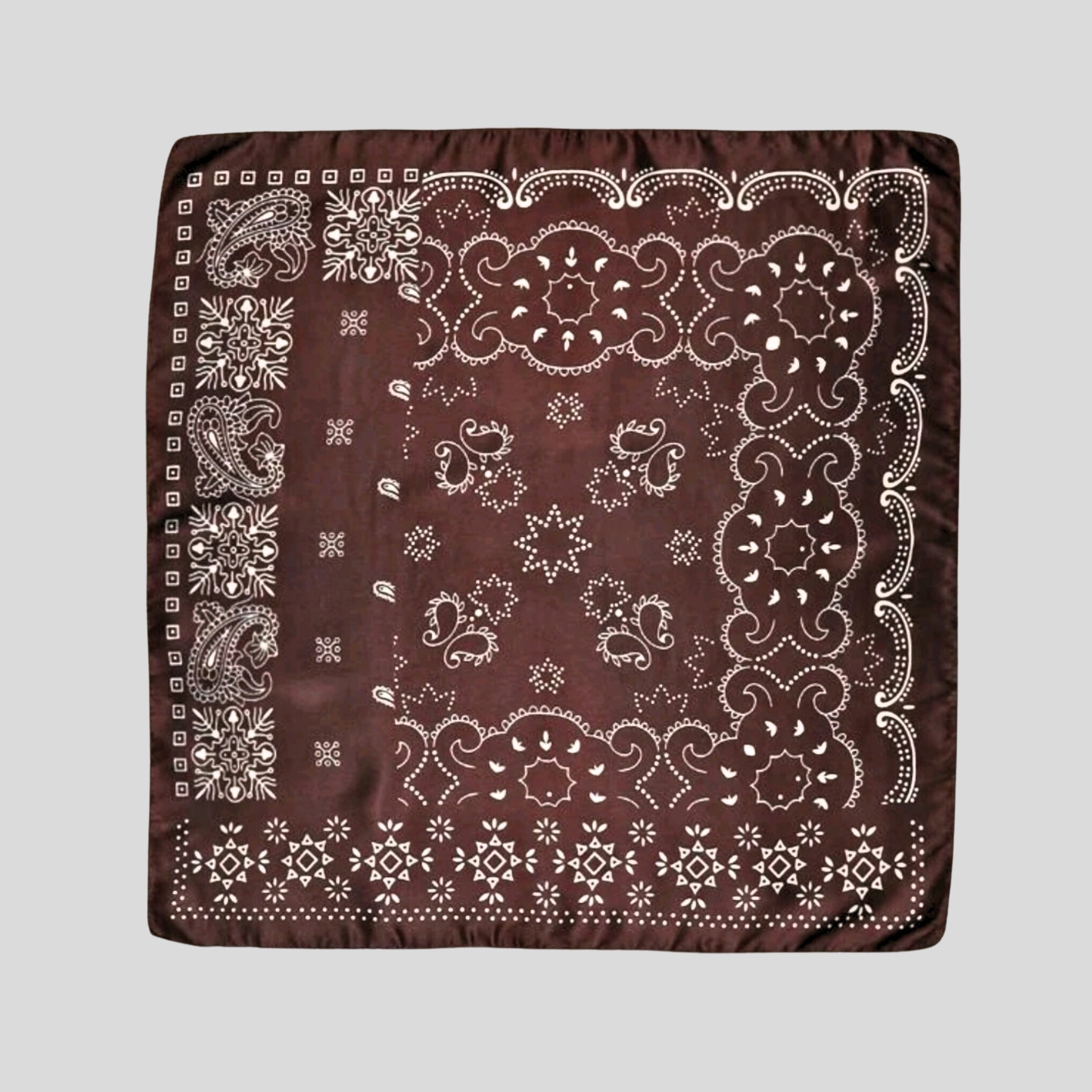 Paisley Bandana Brown Hiding Bella