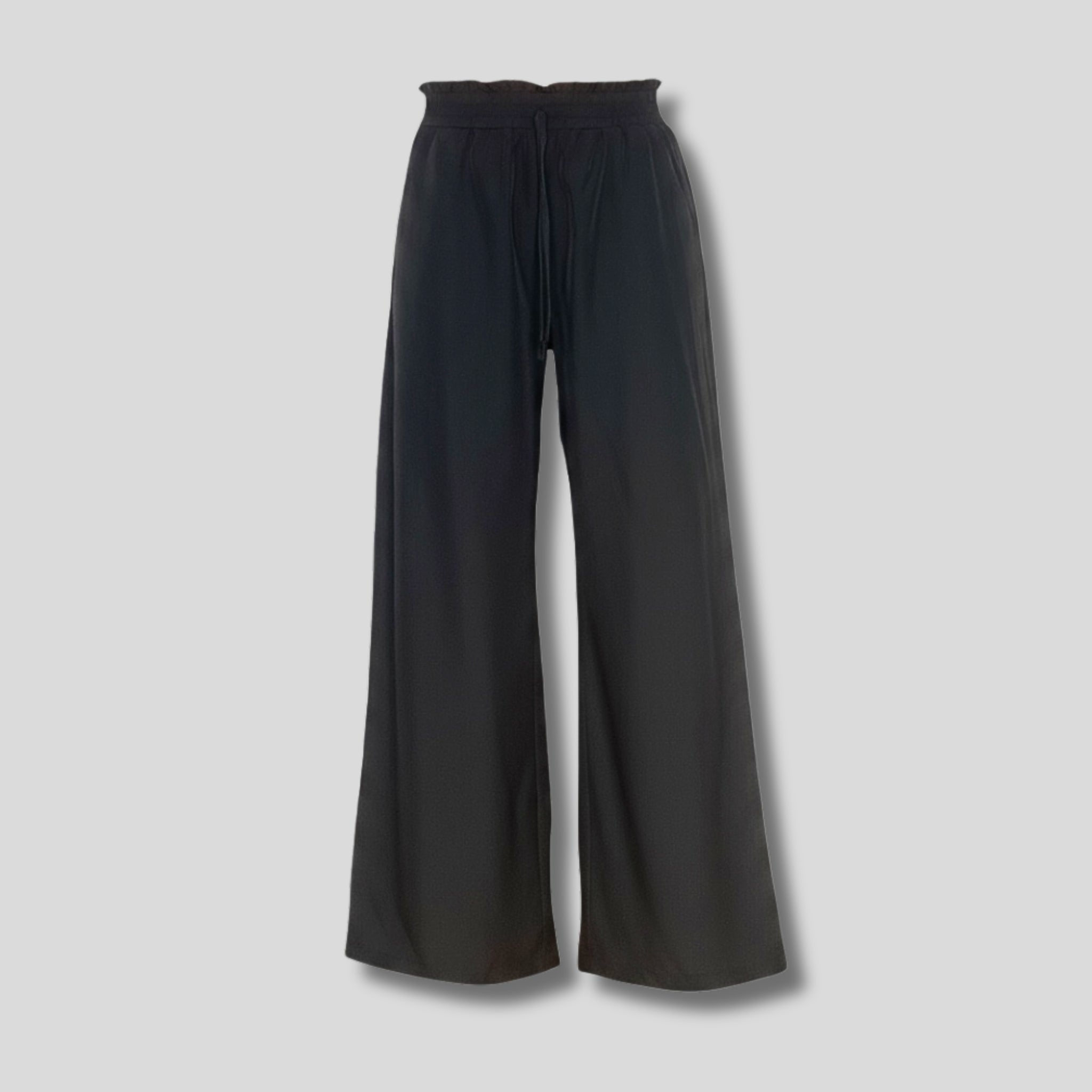 Wide Leg Pants Black Hiding Bella