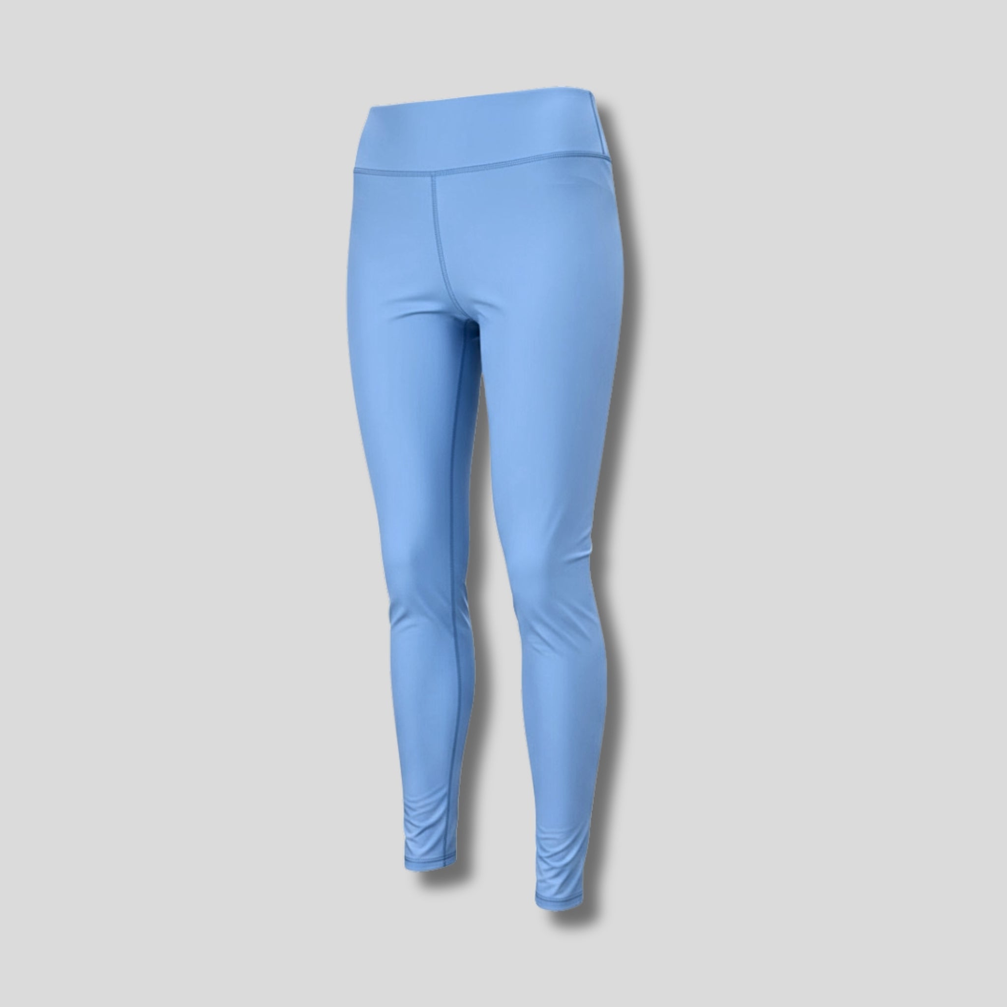 Blue Leggings Hiding Bella