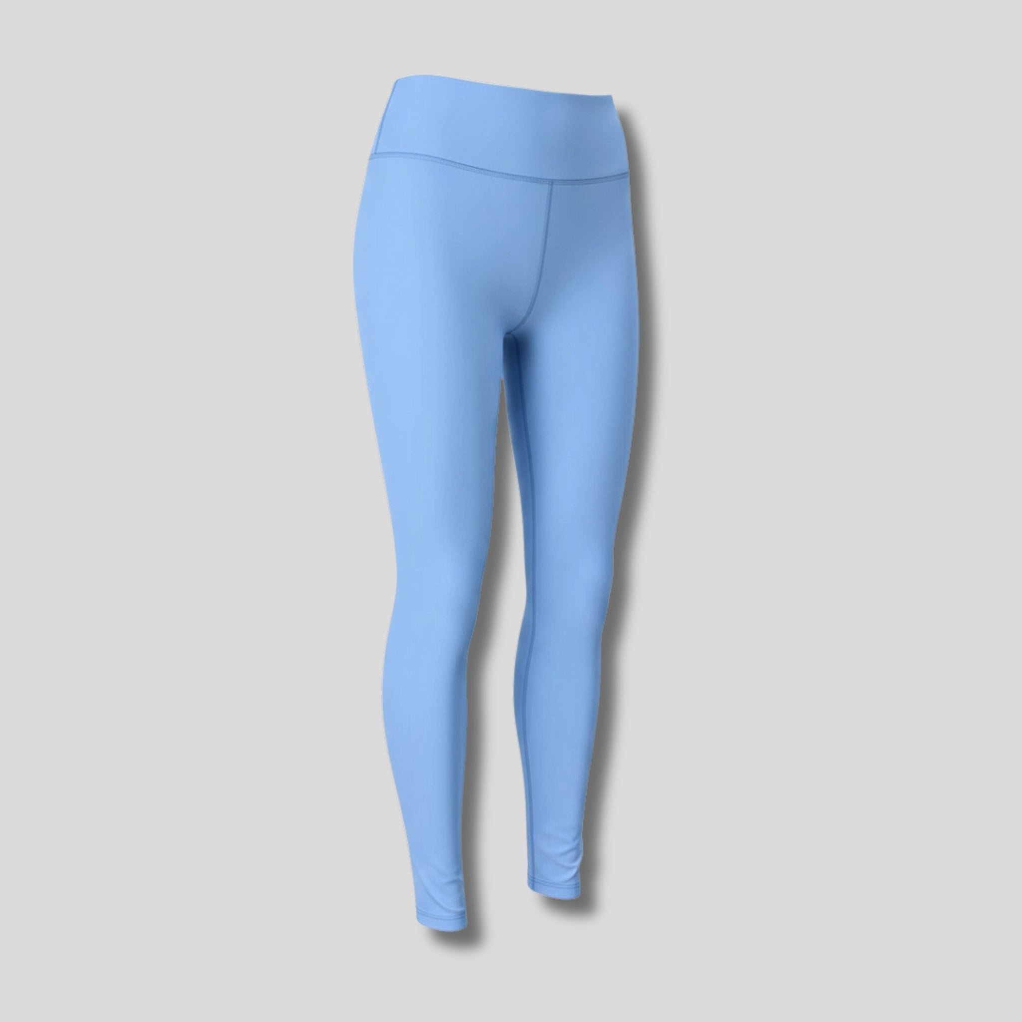 Blue Leggings Hiding Bella