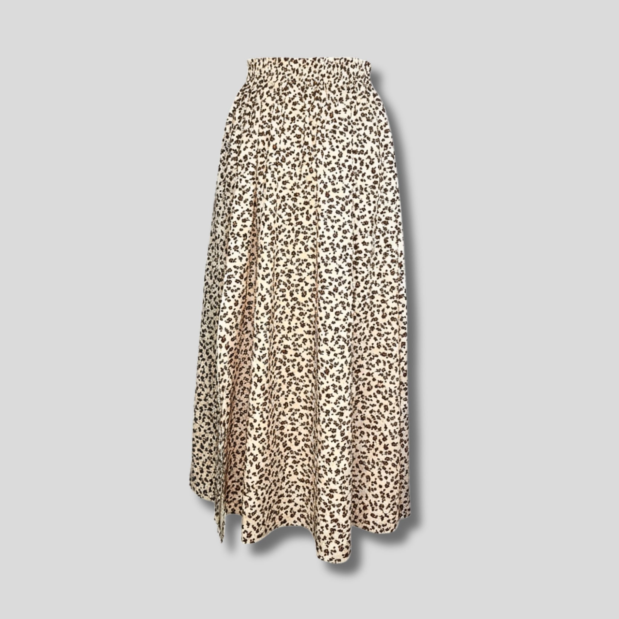 Blush Floral Maxi Skirt Hiding Bella