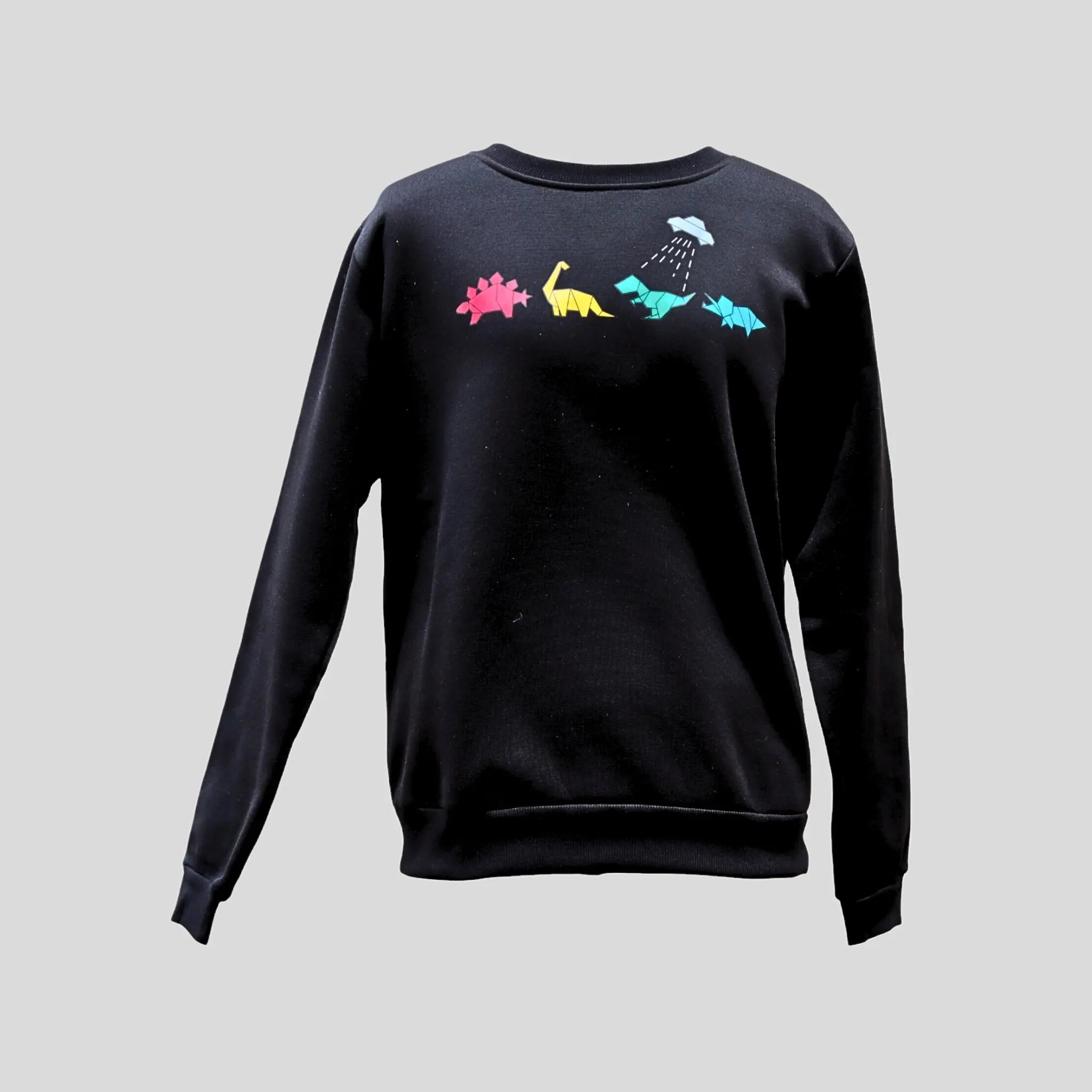 Dino UFO Sweater Hiding Bella