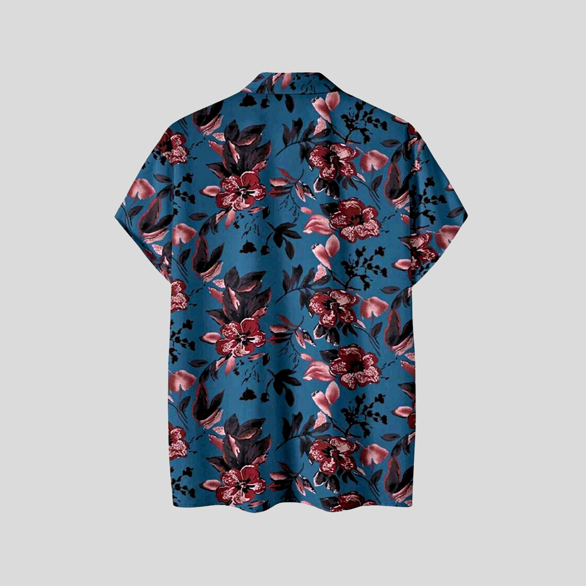 Floral Navy Shirt Hiding Bella