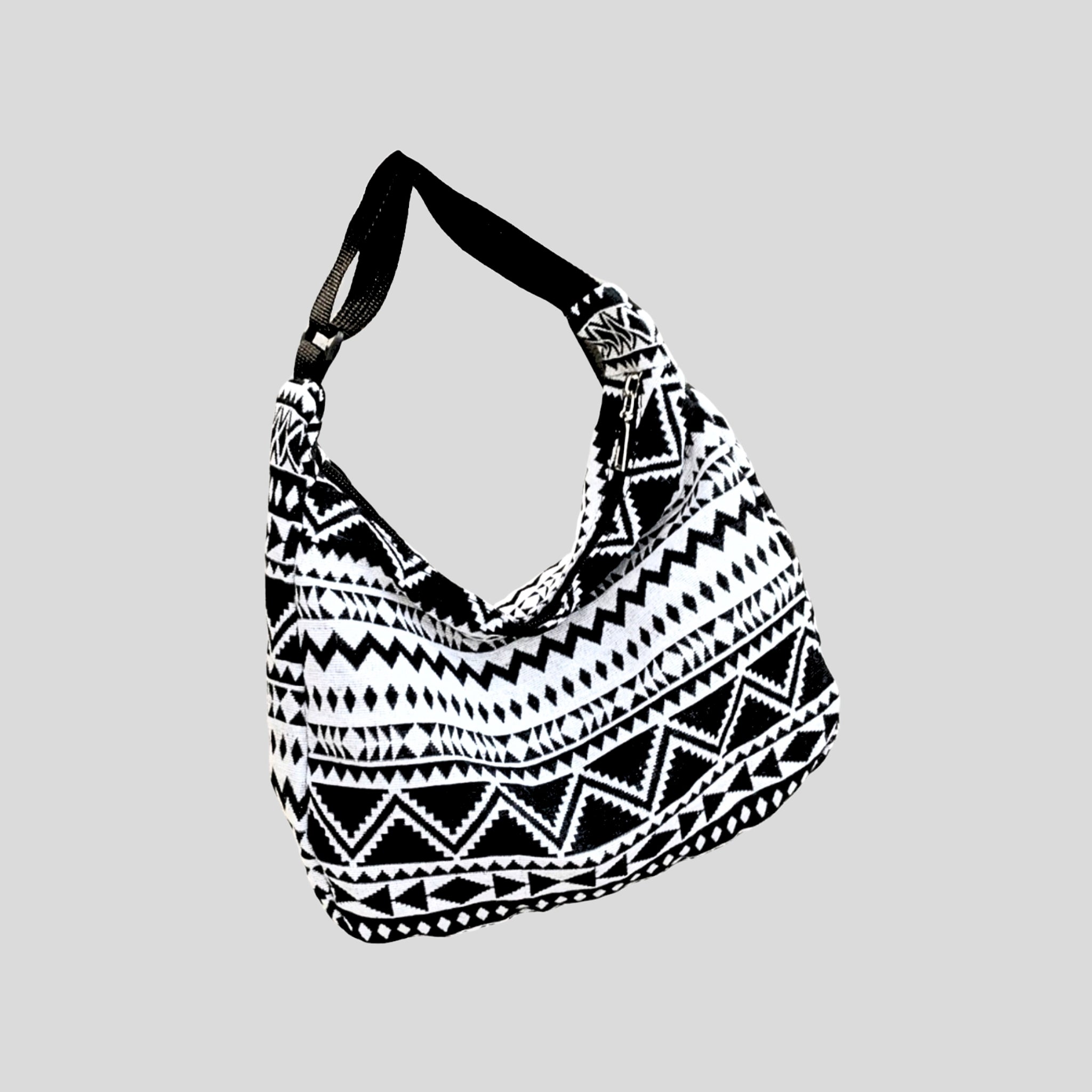 Geometric Hobo Crossbody Bag Hiding Bella