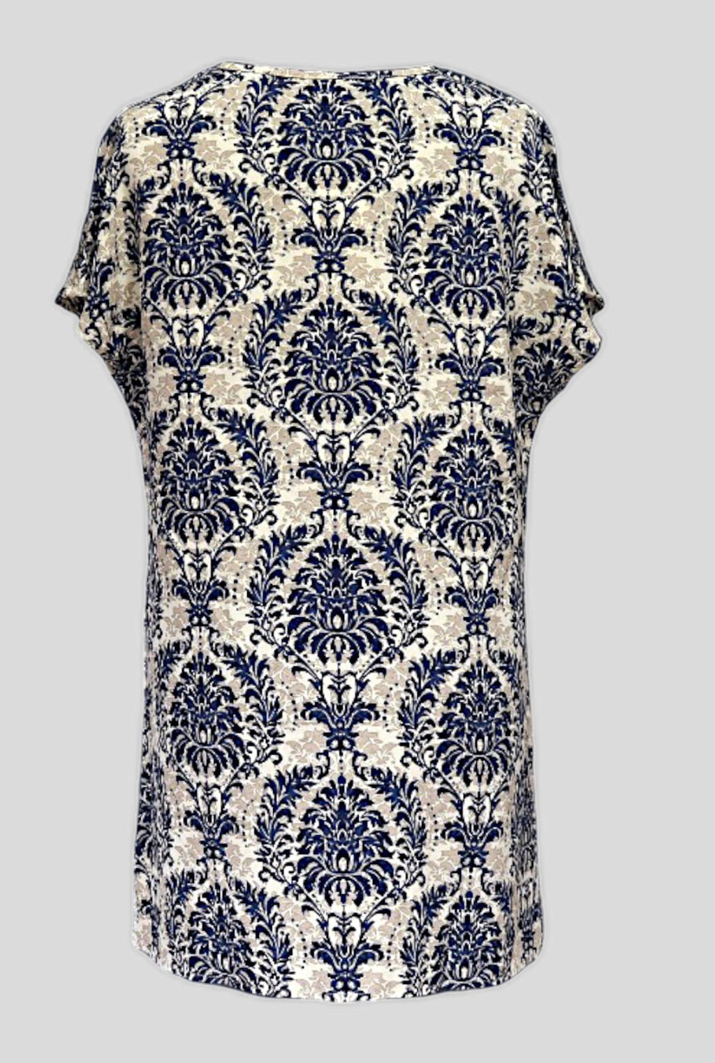Paisley Print Tunic Dress Hiding Bella