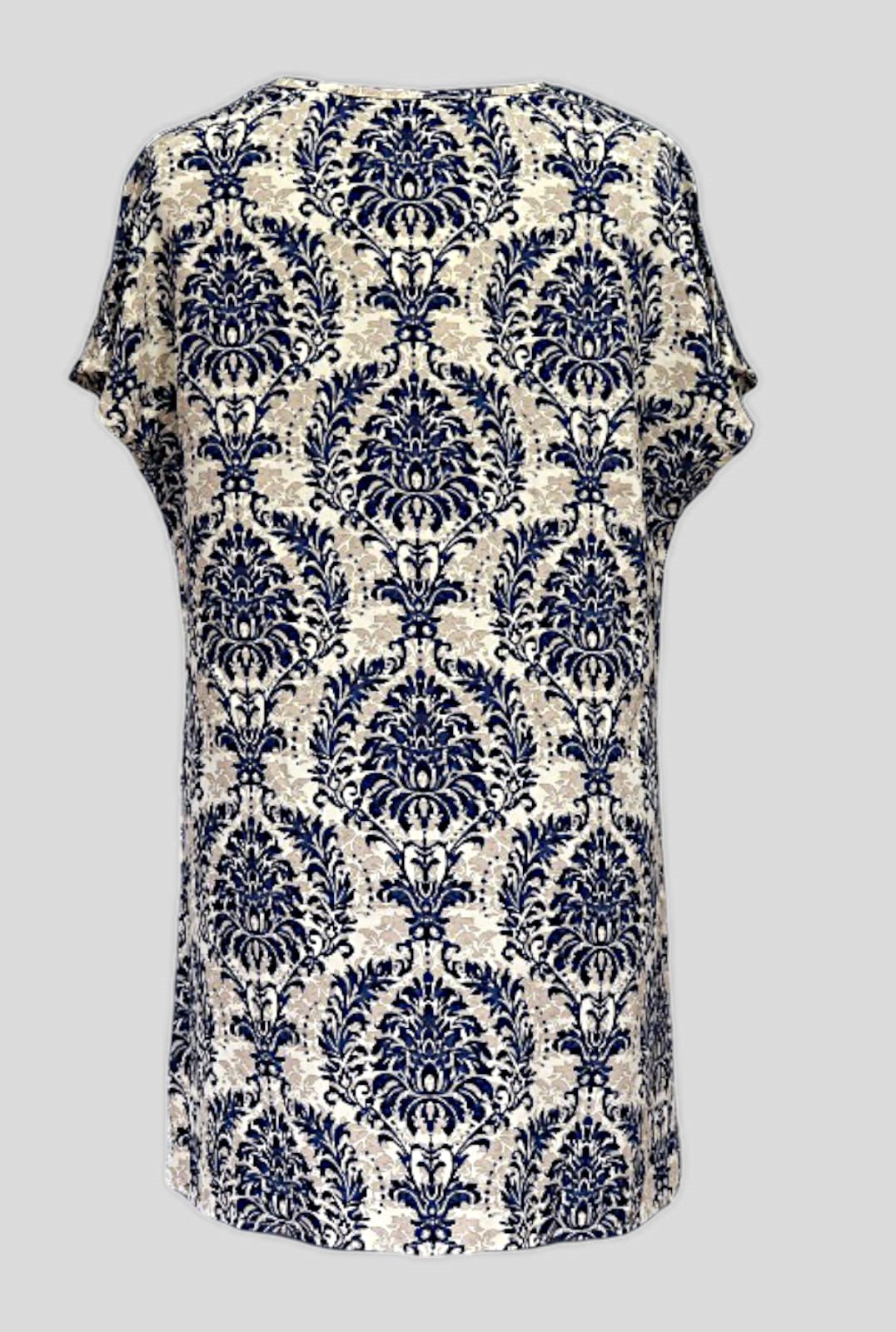 Paisley Print Tunic Dress Hiding Bella