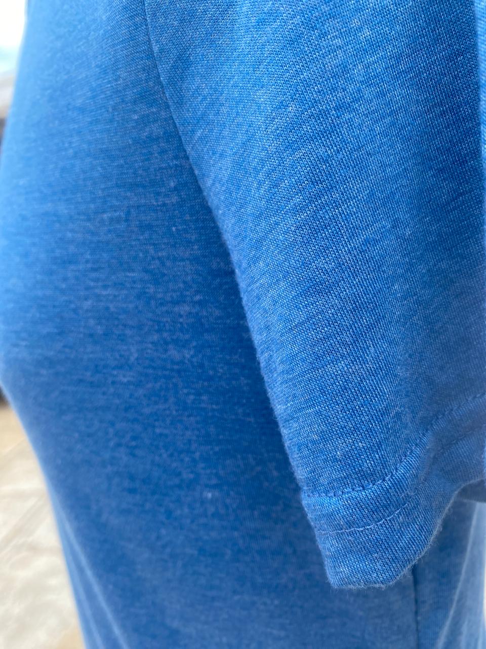 Tee Dress Blue Hiding Bella