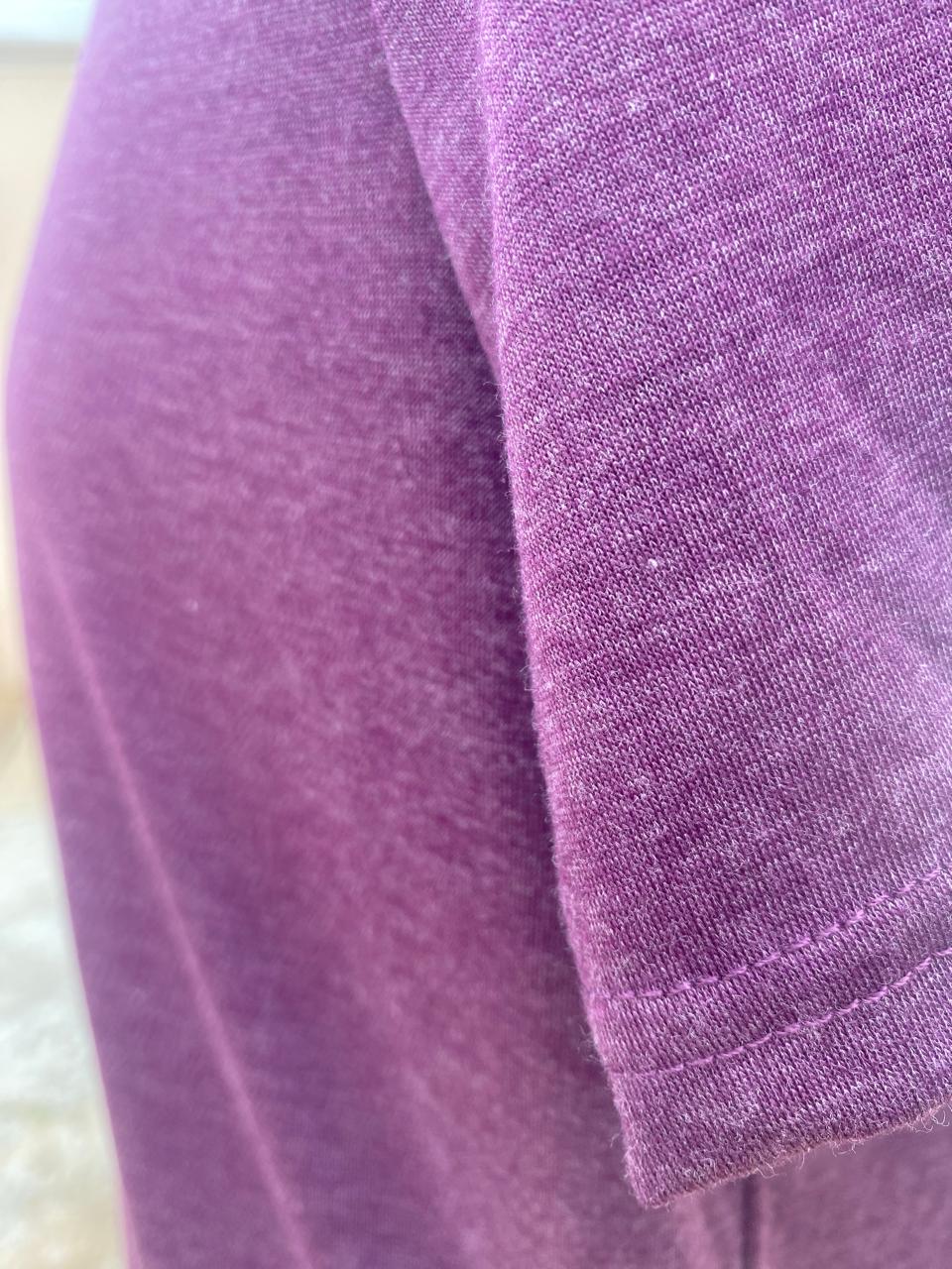 Tee Dress Plum Hiding Bella