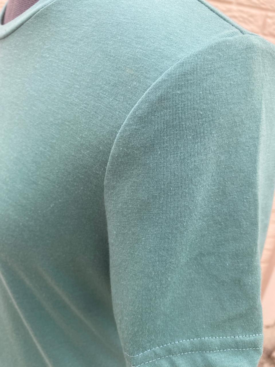 Tee Dress Green Hiding Bella