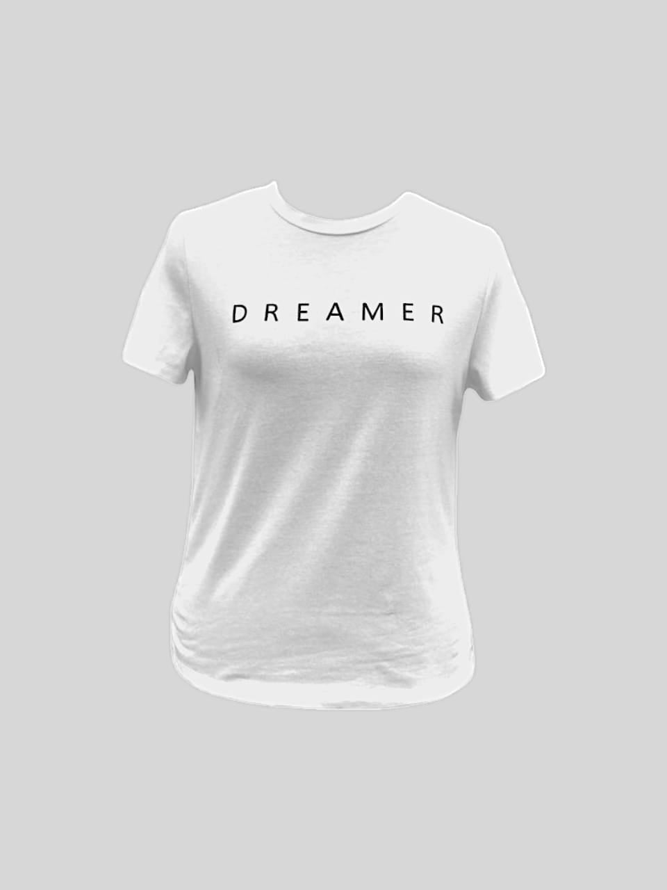 Dreamer Tee White Hiding Bella