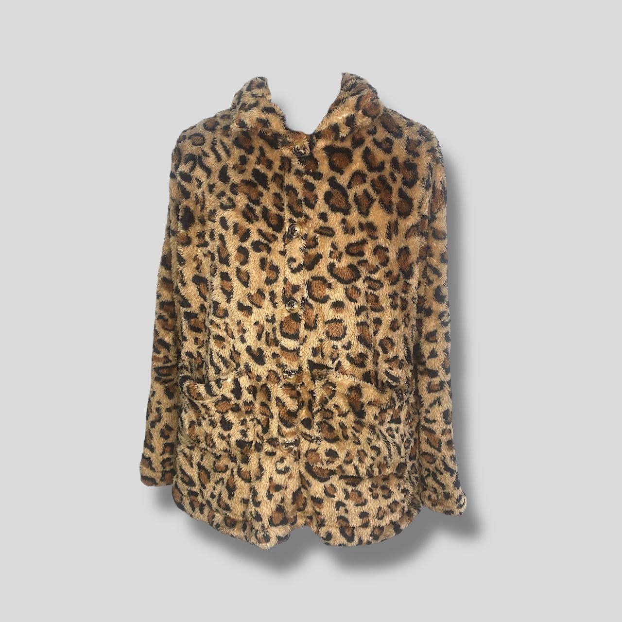 Vintage Leopard Coat Hiding Bella