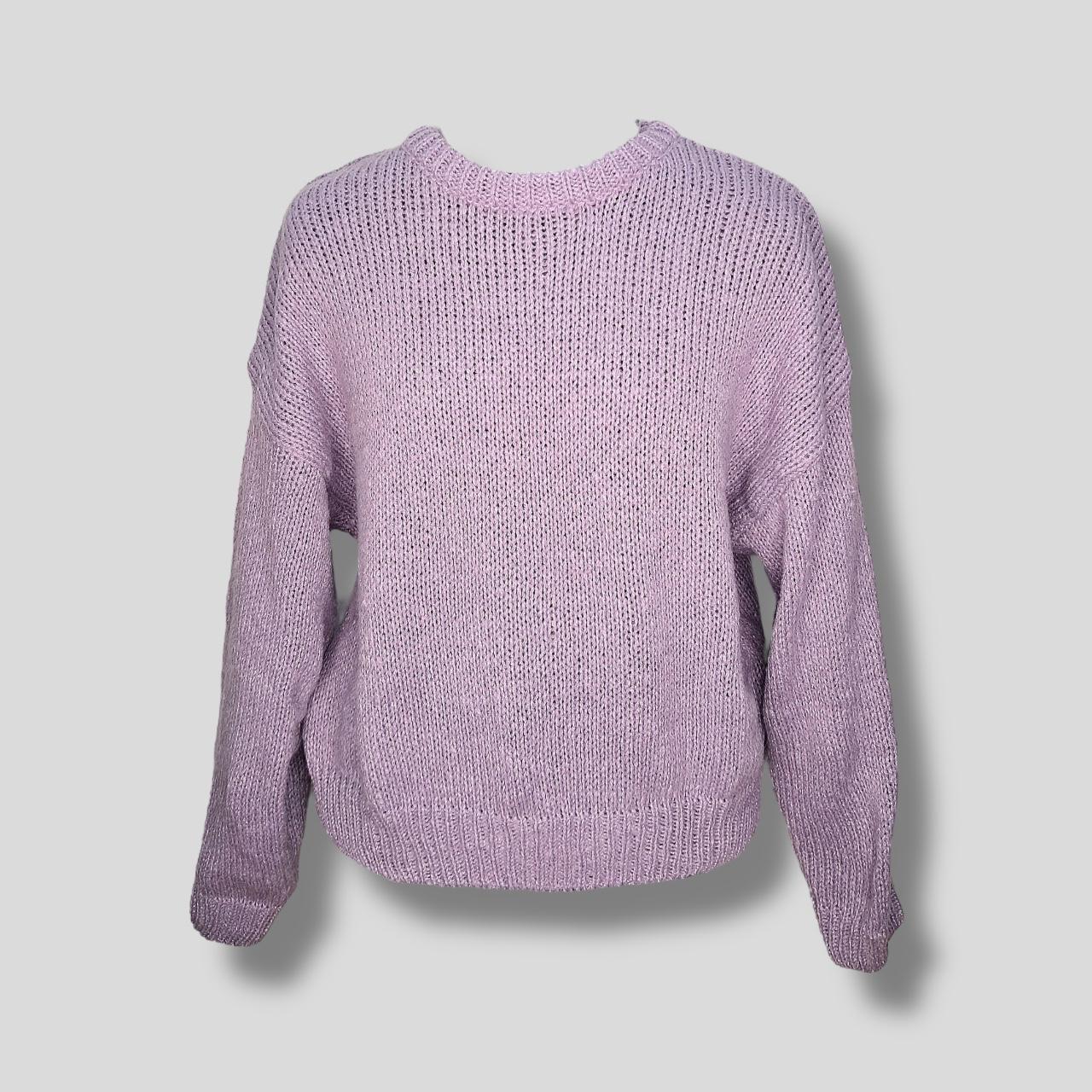 Knitted Lilac Jersey Hiding Bella