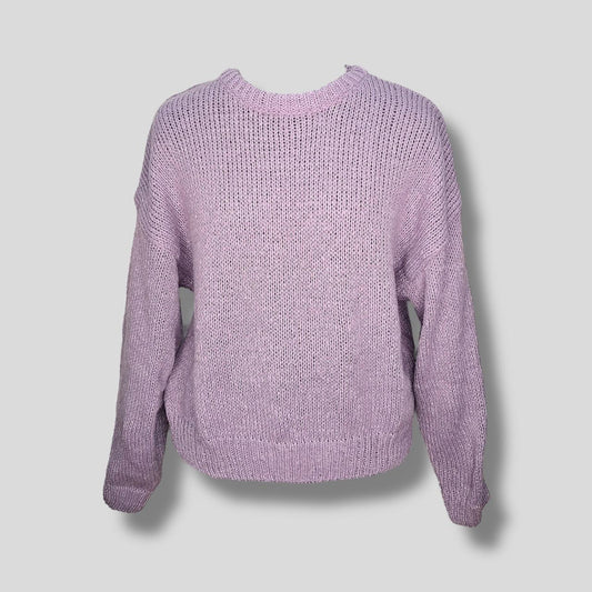 Knitted Lilac Jersey Hiding Bella