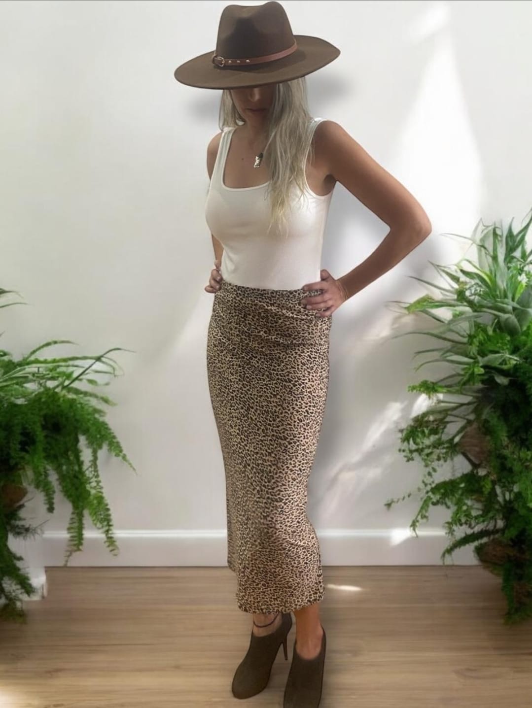 Tube Skirt / Boobtube Cheetah Hiding Bella