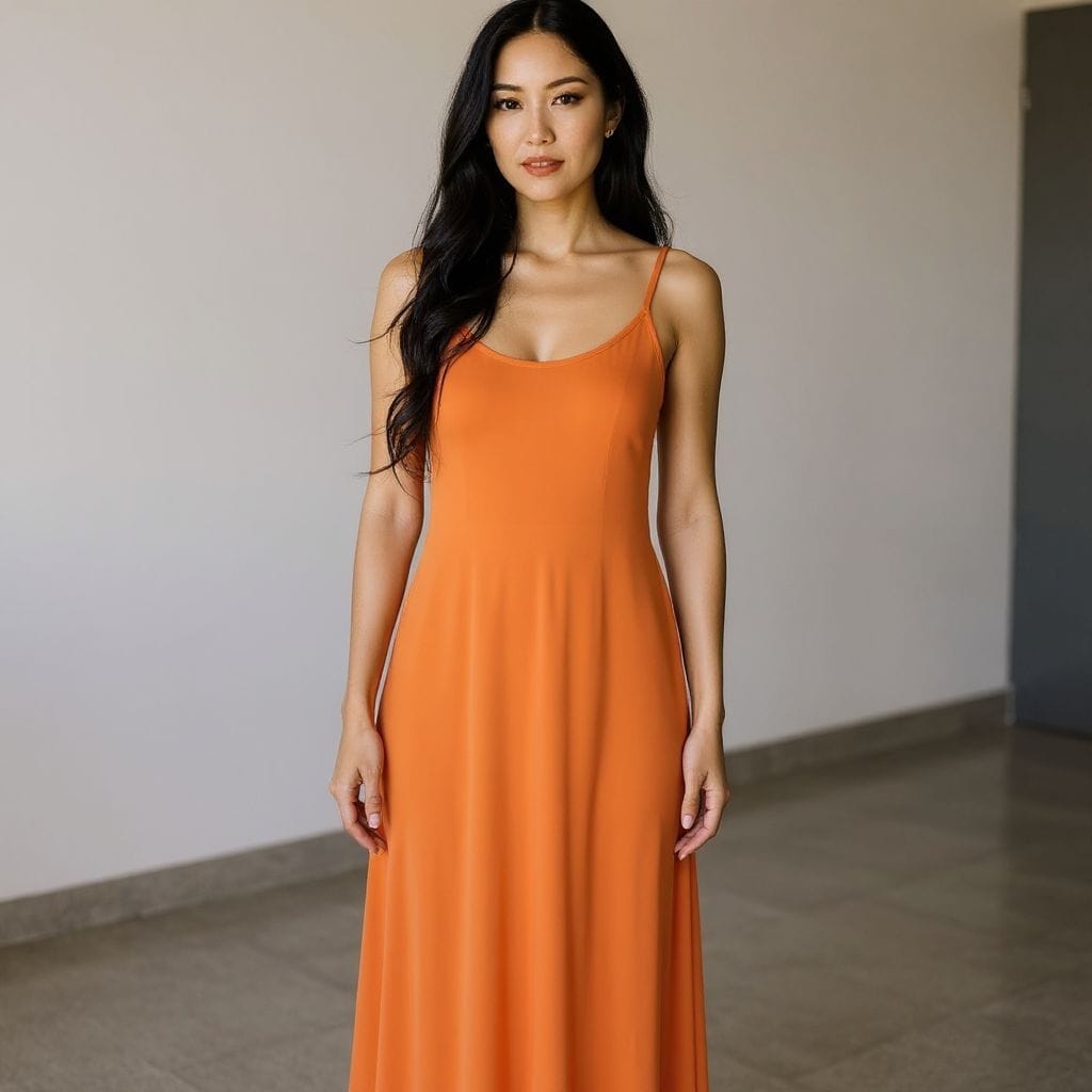 Aperol Spritz Tee Dress Hiding Bella
