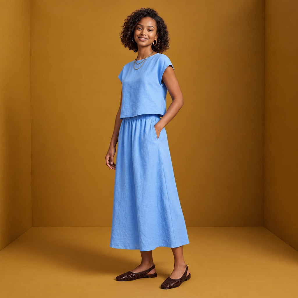 Baby Blue Top