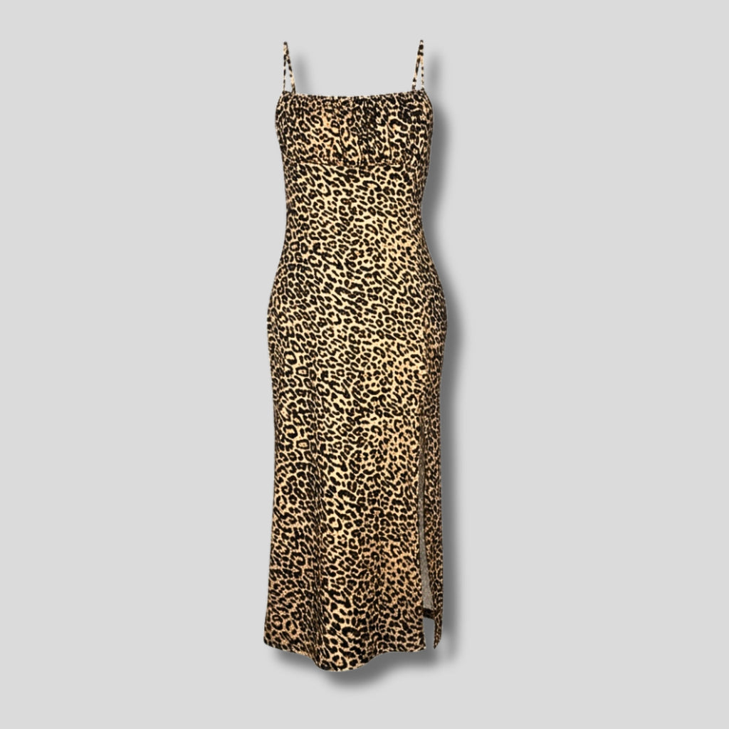 Leopard Cami Dress Hiding Bella