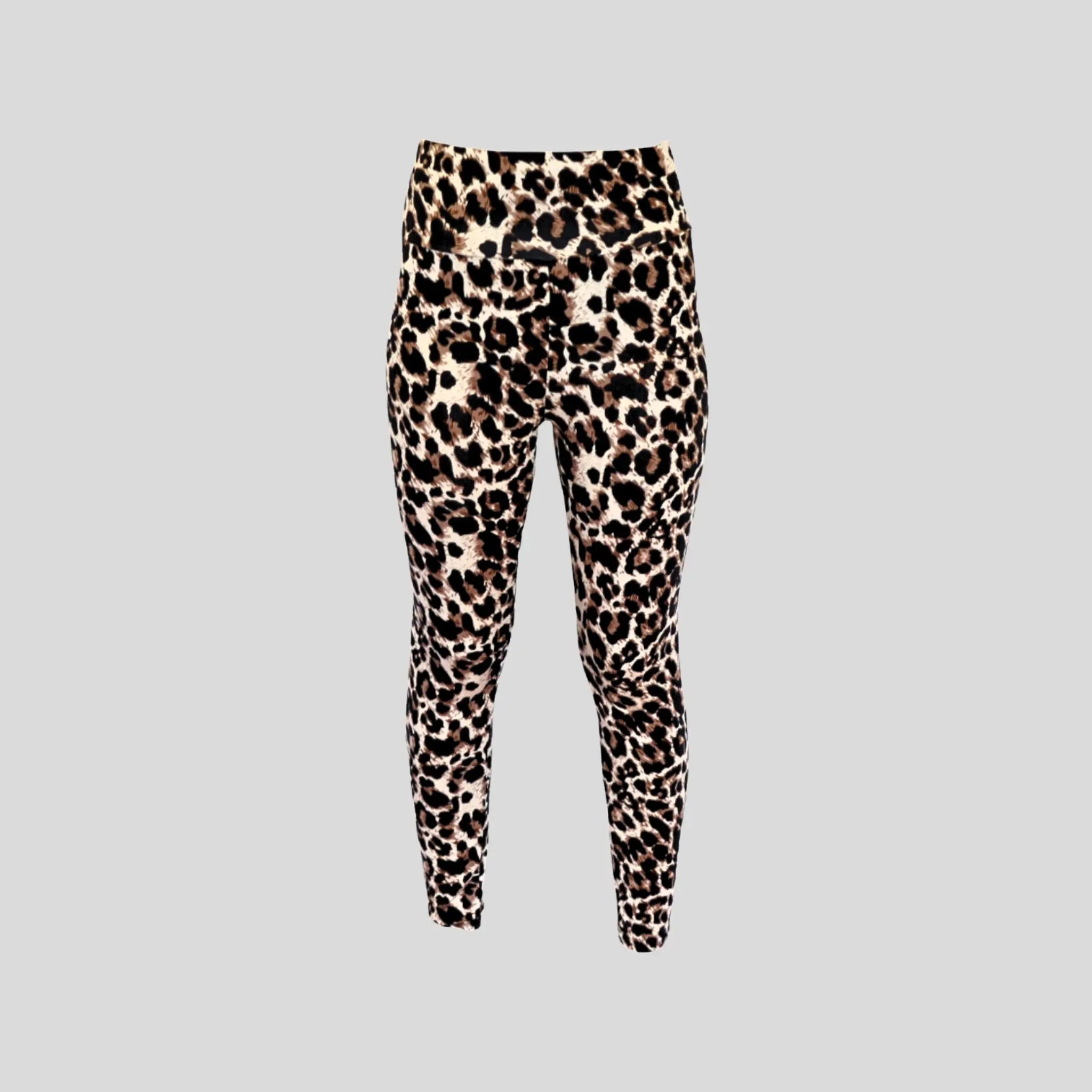 Leopard Print Leggings Hiding Bella