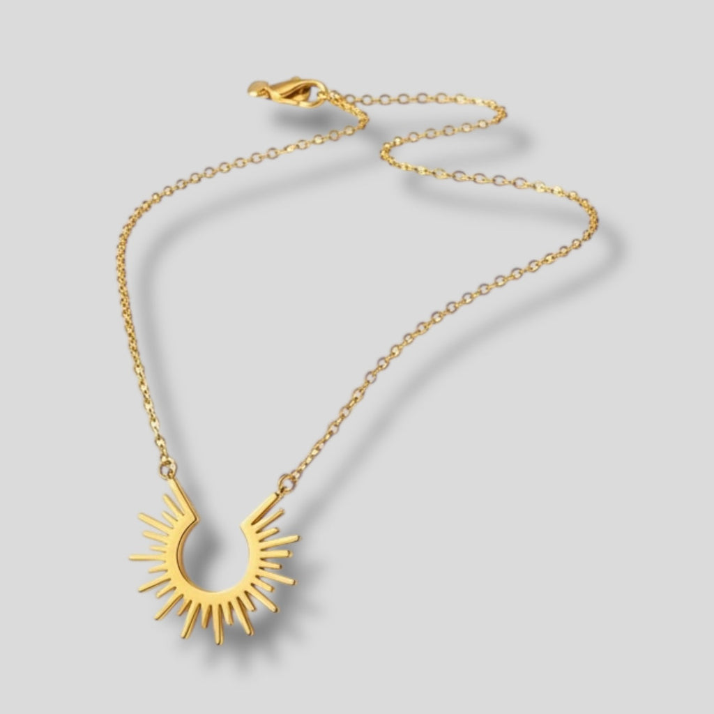 Boho Sun Pendant Hiding Bella