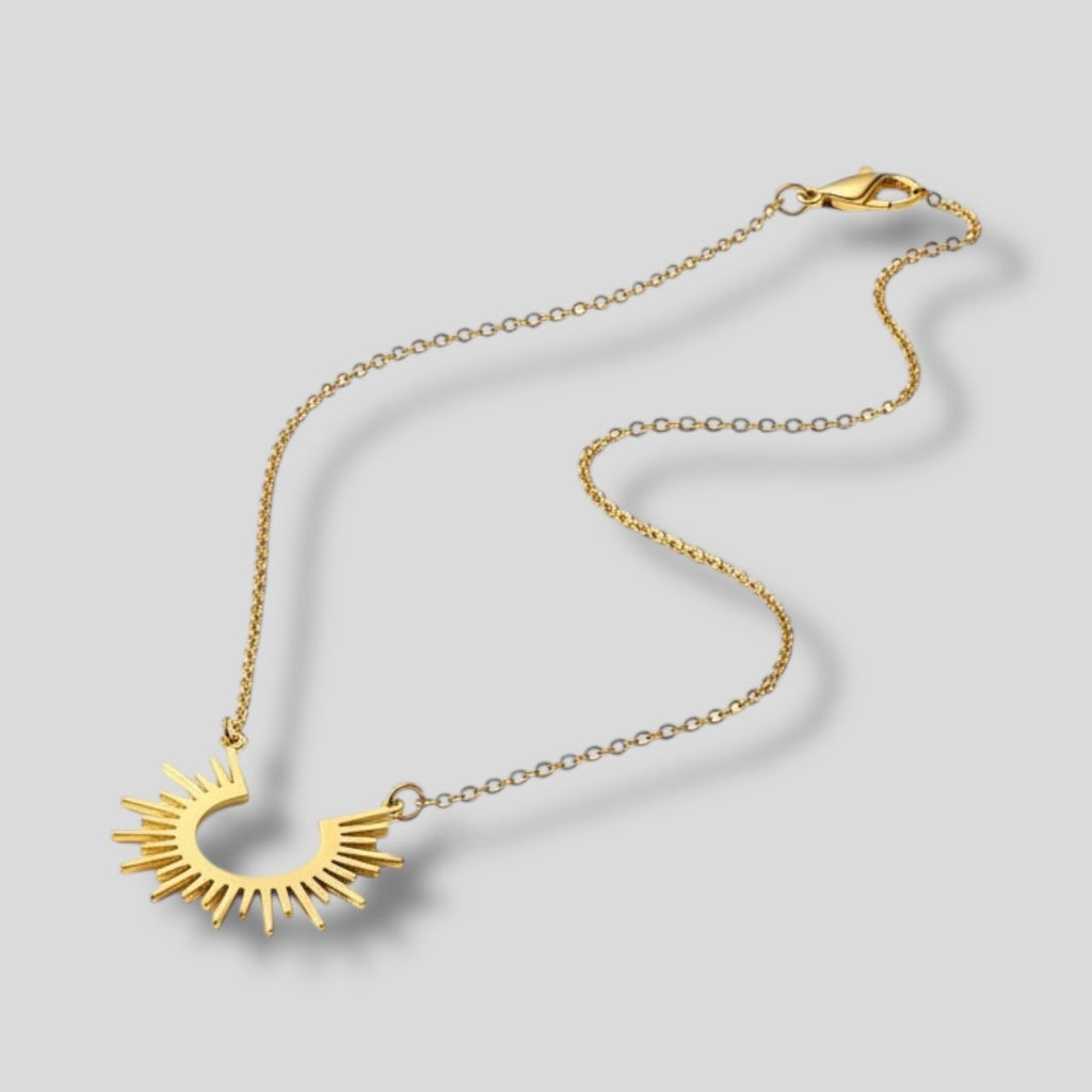 Boho Sun Pendant Hiding Bella