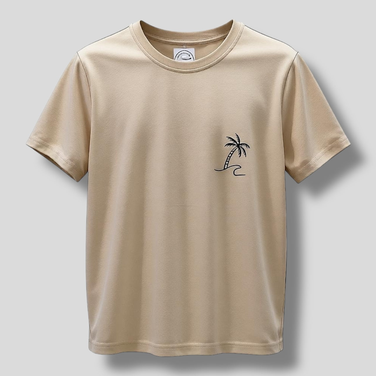 Island Tee Beige Hiding Bella