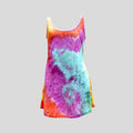Vibrant Tie Dye Tank Dress Hiding Bella