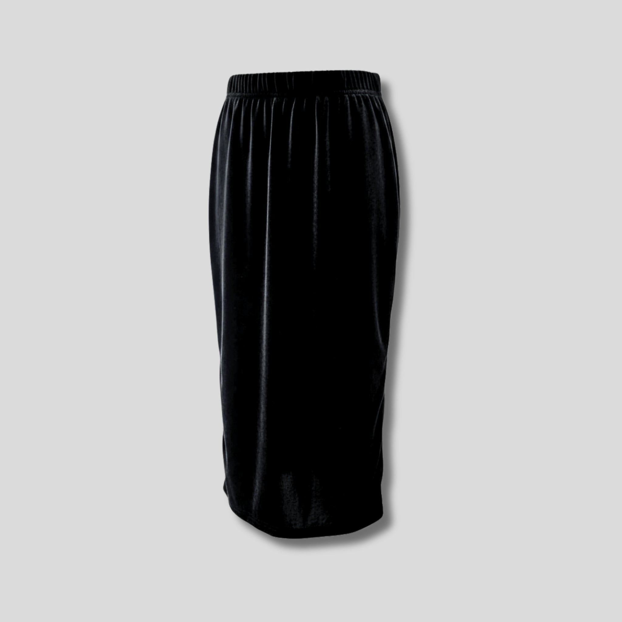 Tube Skirt Velvet Black Hiding Bella