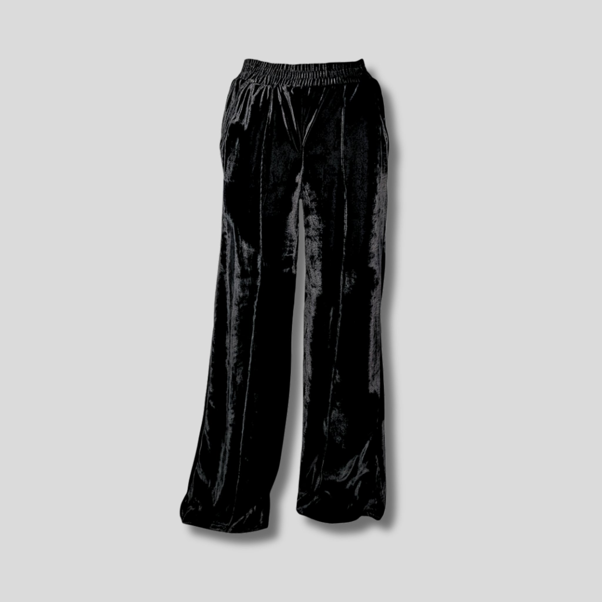 Track Pants Velvet Black Hiding Bella