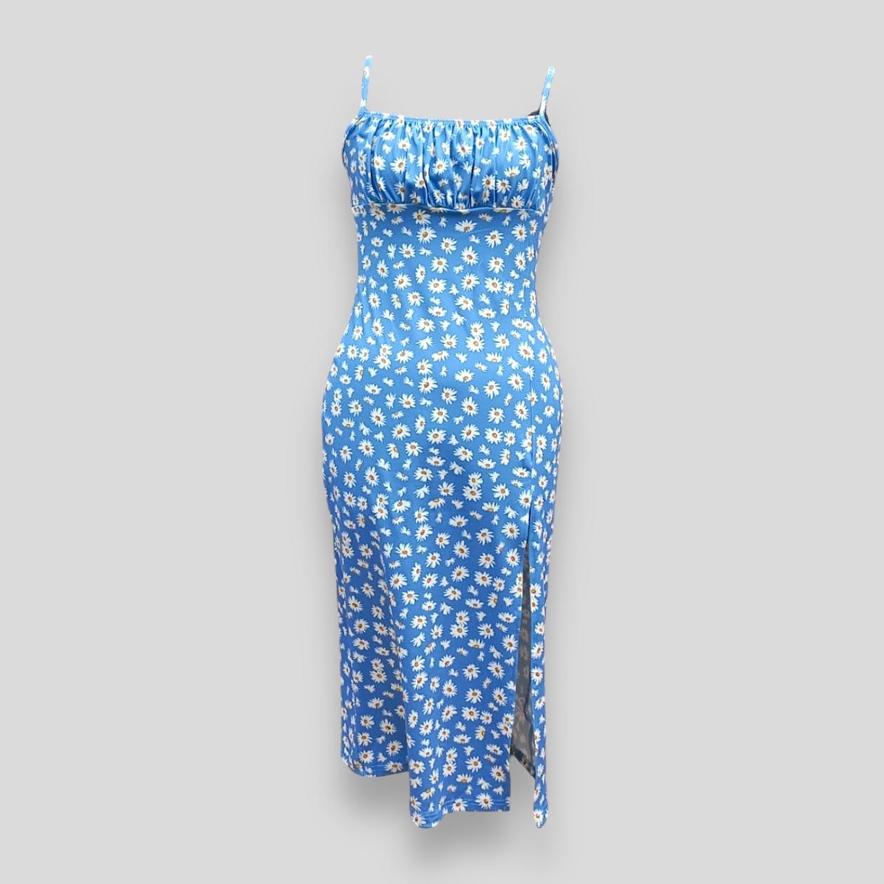 Cami Dress Daisy Blue