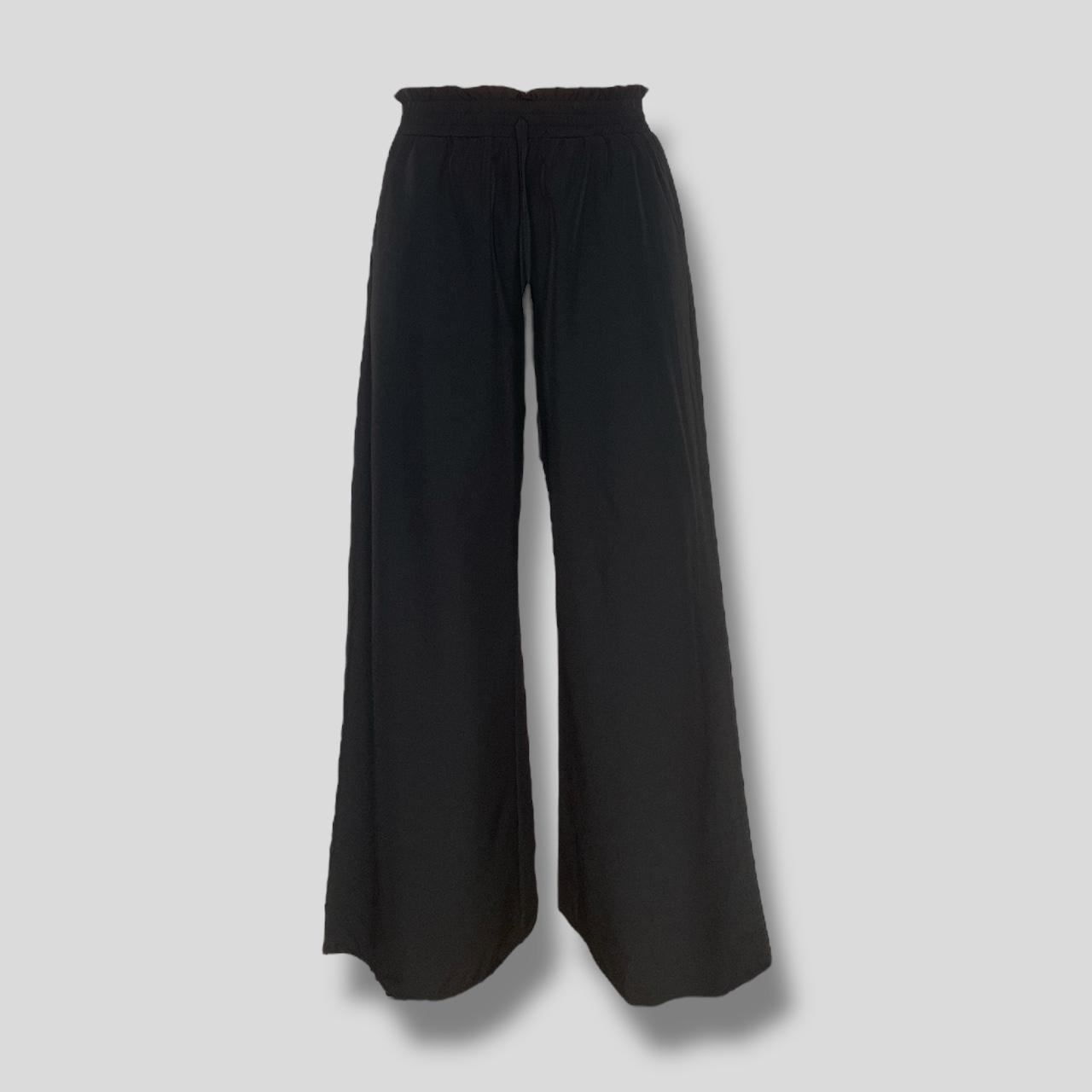Wide Leg Pants Black Hiding Bella