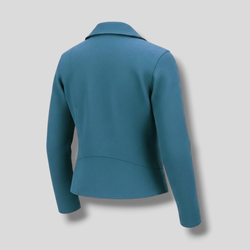 Moto Jacket Turquoise