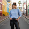 Knit Jersey Baby Blue