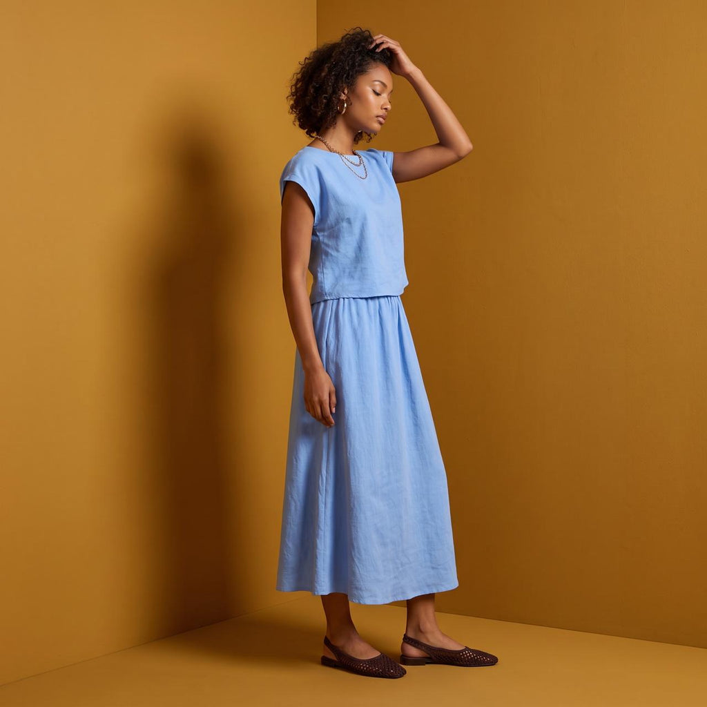 Baby Blue Top