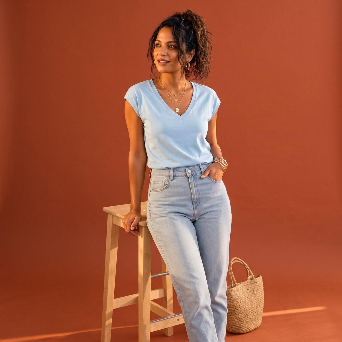 Tee Baby Blue